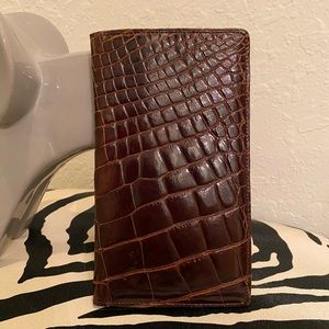 Vintage Rumpp Alligator Wallet
